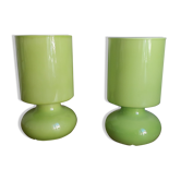 Pair of vintage Ikea 90s lamps