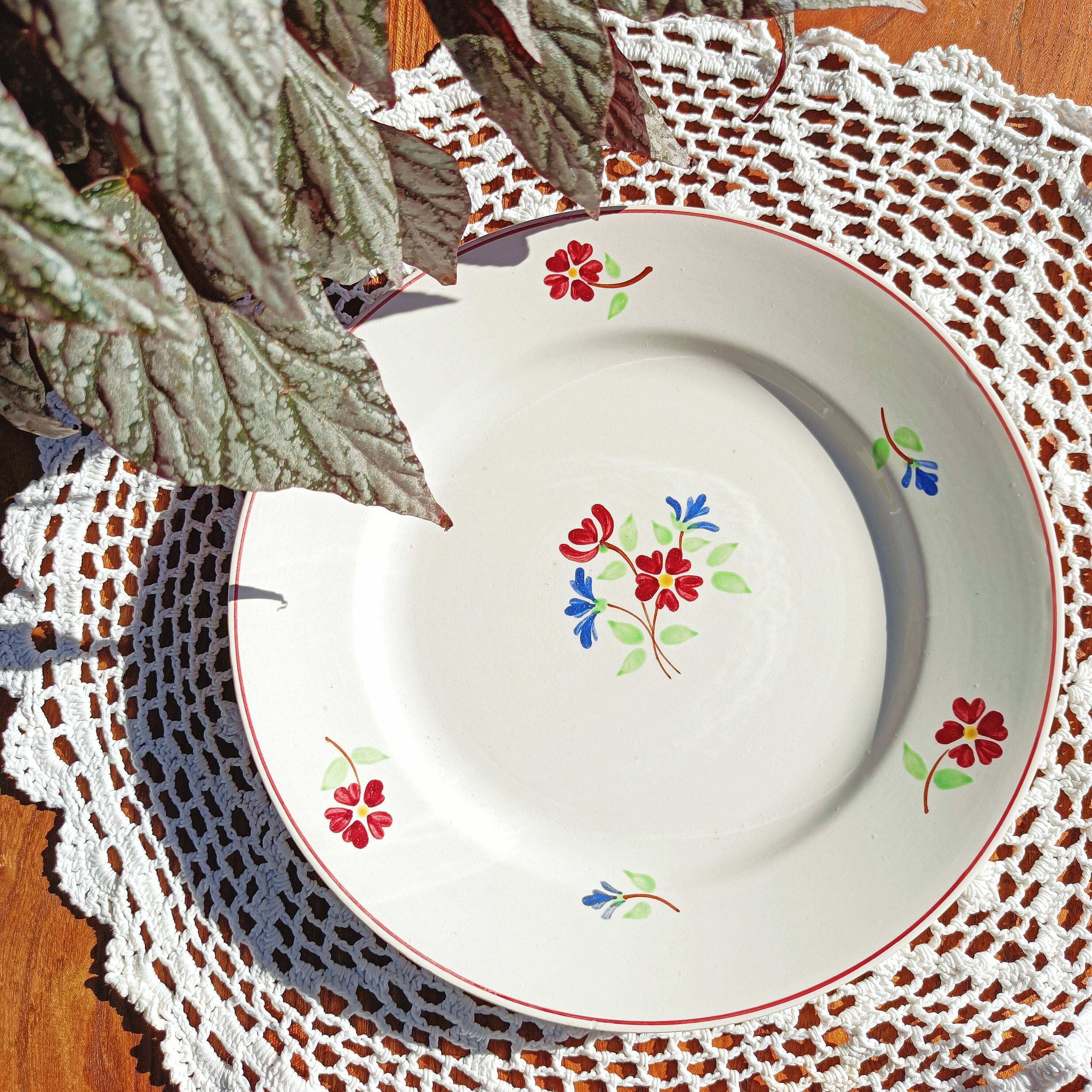 Set of 4 plates Moulin des loups Hamage, Clémence