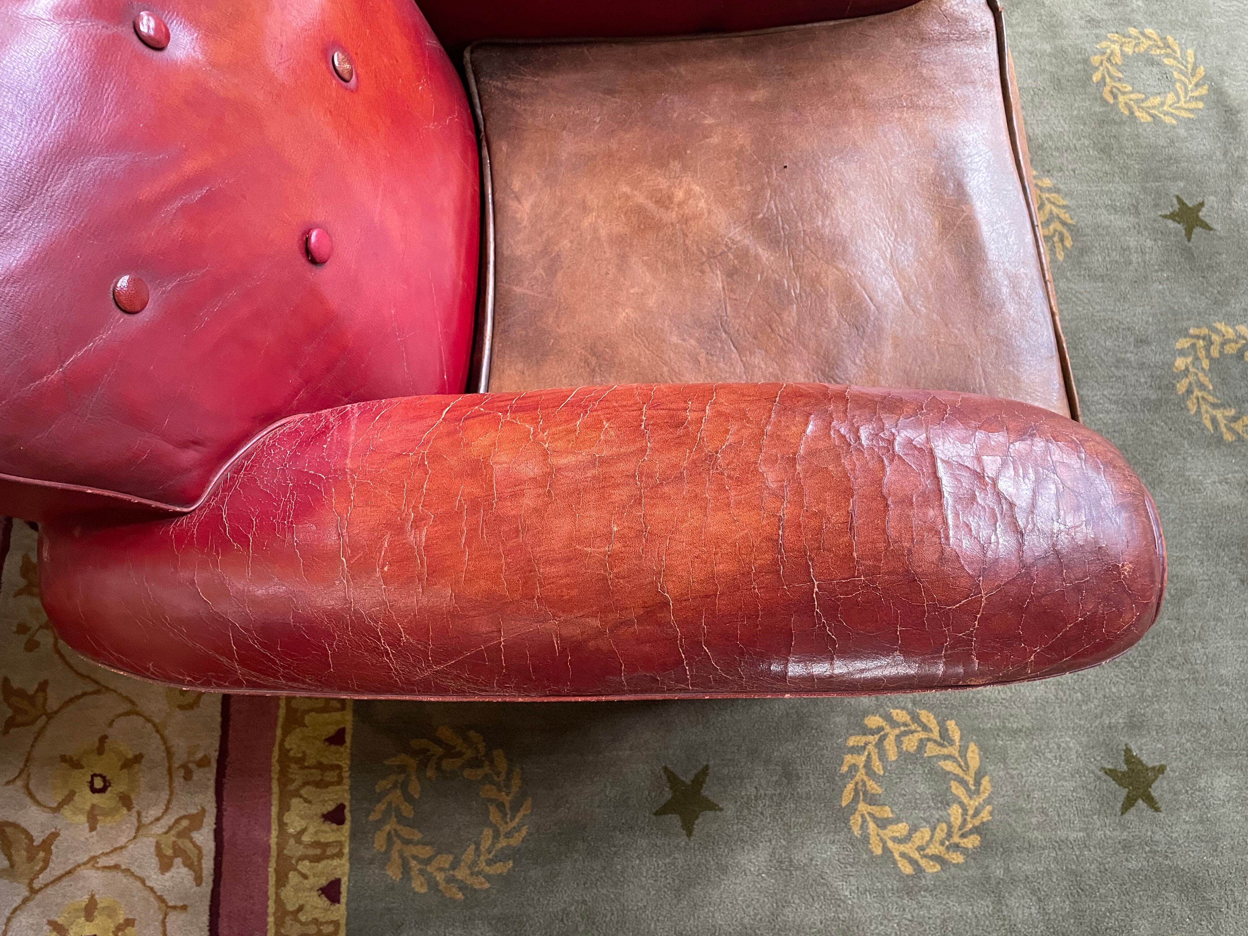 Fauteuil club époque Art Déco