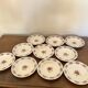 Service de 10 assiettes creuses L’Amandinoise