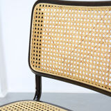 Pair of S32 Cantilever Chair by Marcel Breuer, Dark Edition, 1980s
