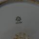 6 Limoges porcelain dessert plates 1900 - Bird decor