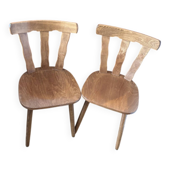 2 chaises vintage