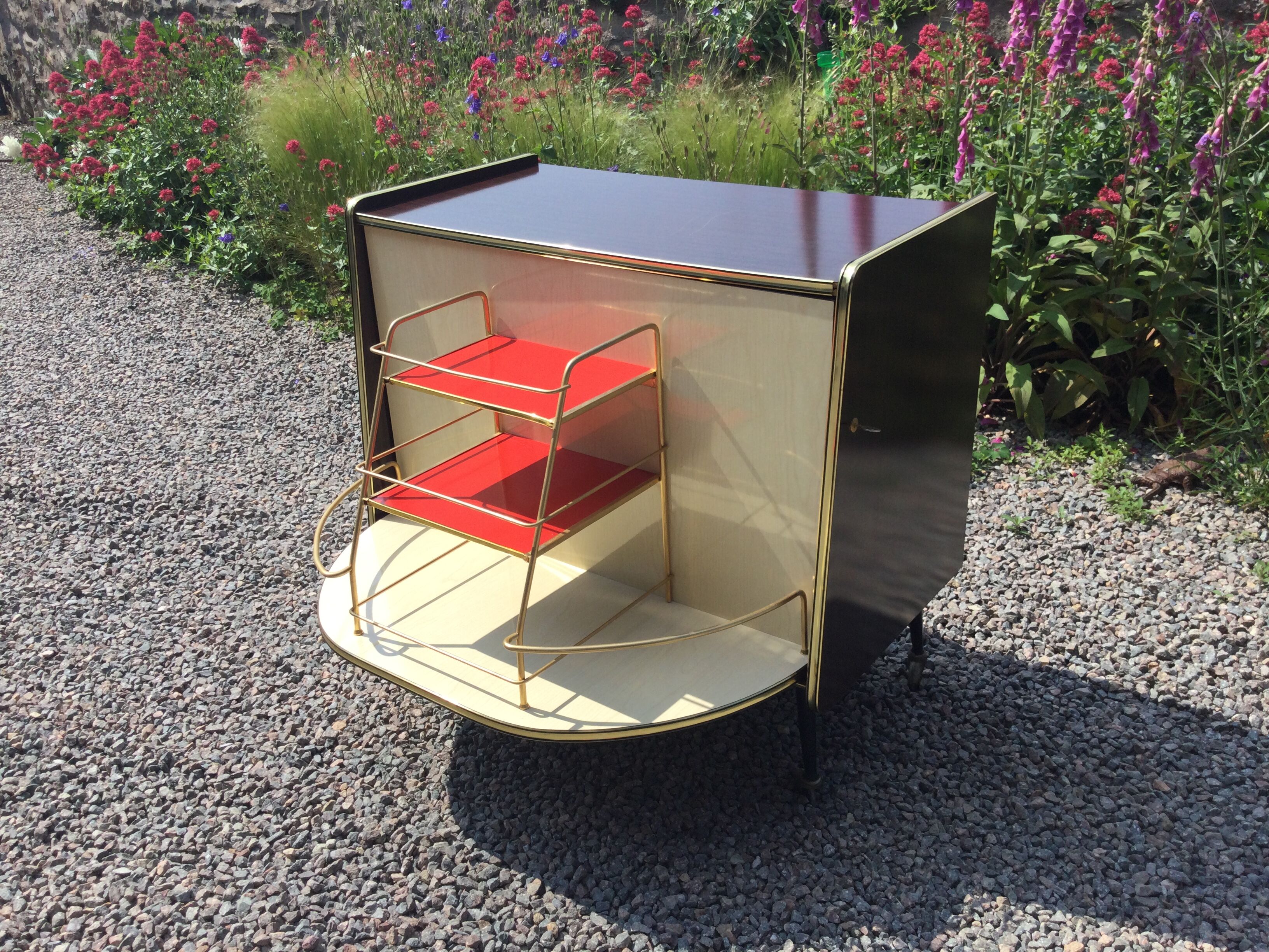 Swivel bar furniture 70s