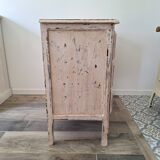 Vintage chest of drawers in patinated wood