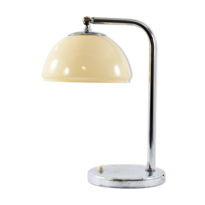Lampe de bureau moderniste - chrome