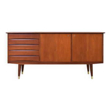 Mid-Century Teak Sideboard by Fredrik A. Kayser, Norway, 1960s.