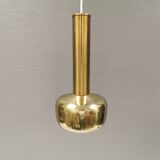 VERY rare original Vilhelm Lauritzen Gold Pendant for Louis Poulsen Denmark.