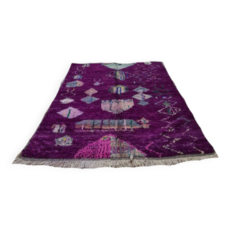 Tapis berbère Mrirt en laine fait main 250 X 150 CM