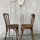 Chaises bistrot des années 40