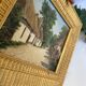 Small oil painting J.Poy 1900