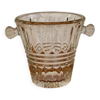 Vintage Glass Ice Bucket