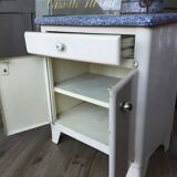 Vintage metal dresser buffet 1950