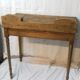 Wooden desk