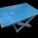 Vintage adjustable coffee table