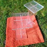 Pair of Plexiglas fifth wheel David lange