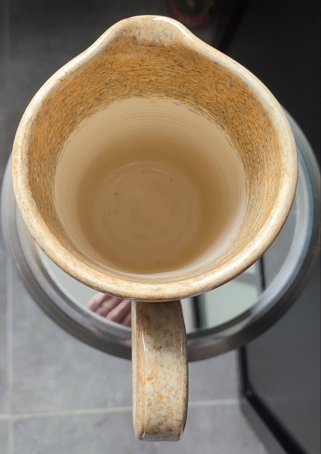 Large ceramic pitcher from Vallauris