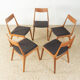 Boomerang Dining chairs by Alfred Christensen