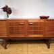 Early Mid-Century Retro Vintage Teak Sideboard by Nathan 1960