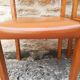 Chaises Maison Regain  en orme et cuir