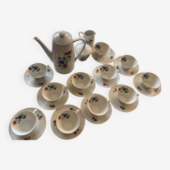 Vintage porcelain coffee set Bavaria Schumann Arzberg