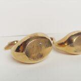 Two ducks made of solid brass