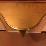 Gold leaf console