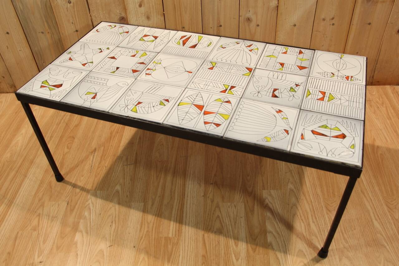 Roger Capron coffee table from the 1960s