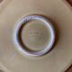 3 espresso cups and their saucers, Limoges porcelain, Magdalithe model, 1950s