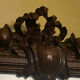 Carved wooden mirror in Louis XVI style