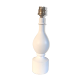 Wooden lamp foot turned by Philippe Capelle – 60s/70s