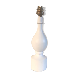 Wooden lamp foot turned by Philippe Capelle – 60s/70s