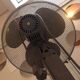 Anthracite grey fan on foot tripods 70/80