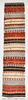 3x12 Turkish Vintage Kilim Runner Rug, Aesthetic Decor Rug, 75x352Cm