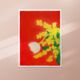 Nature morte "Mimosa" dessin original