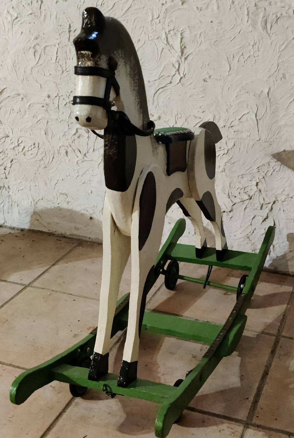 Antique rocking horse