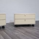 Modern Hennè Nightstands by George Coslin for Longato, 1970s, Set of 2