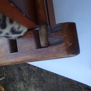 Pair of vintage leopard club chairs