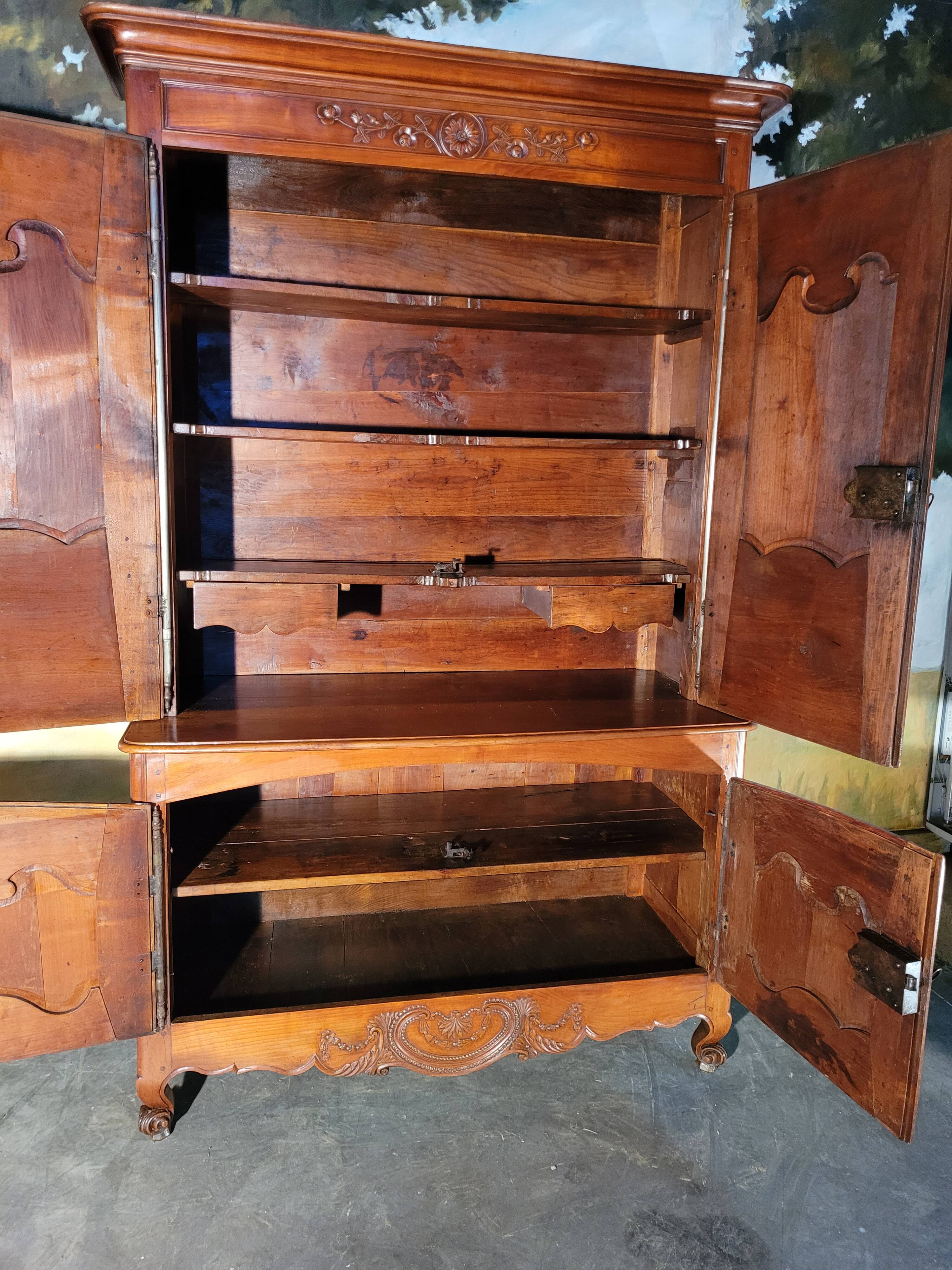 Buffet two bodies Louis XV period