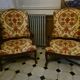 Pair of armchairs regence style nineteenth