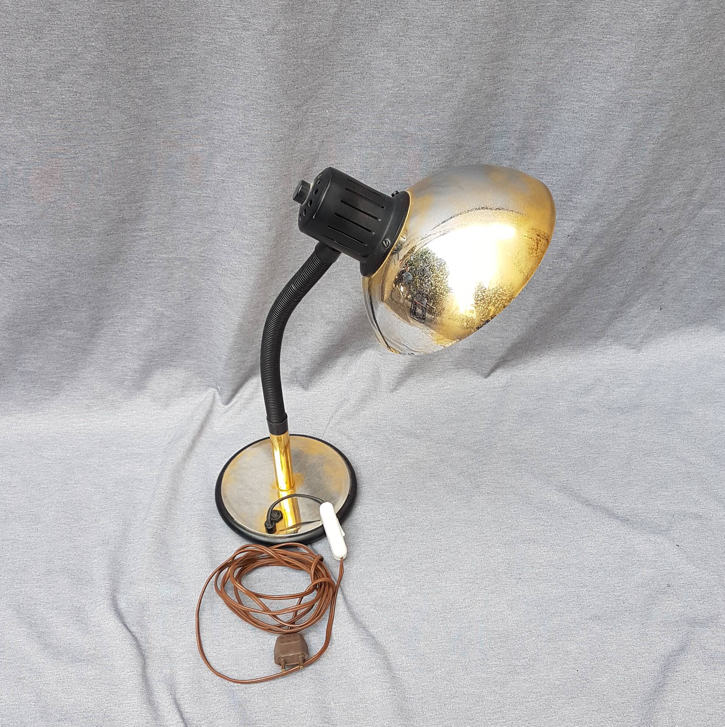 Vintage lamp from aluminor