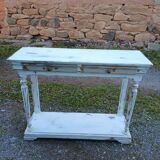 Antique console, restored