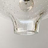 Mid century bubble glass hanging lamp