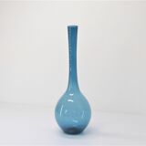 Blue Scandinavian tulip vase 1960