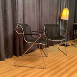 A pair of Penelope chairs by Charles Pollock, Castelli, Italy, 1980s