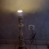 Lampe vintage en onyx