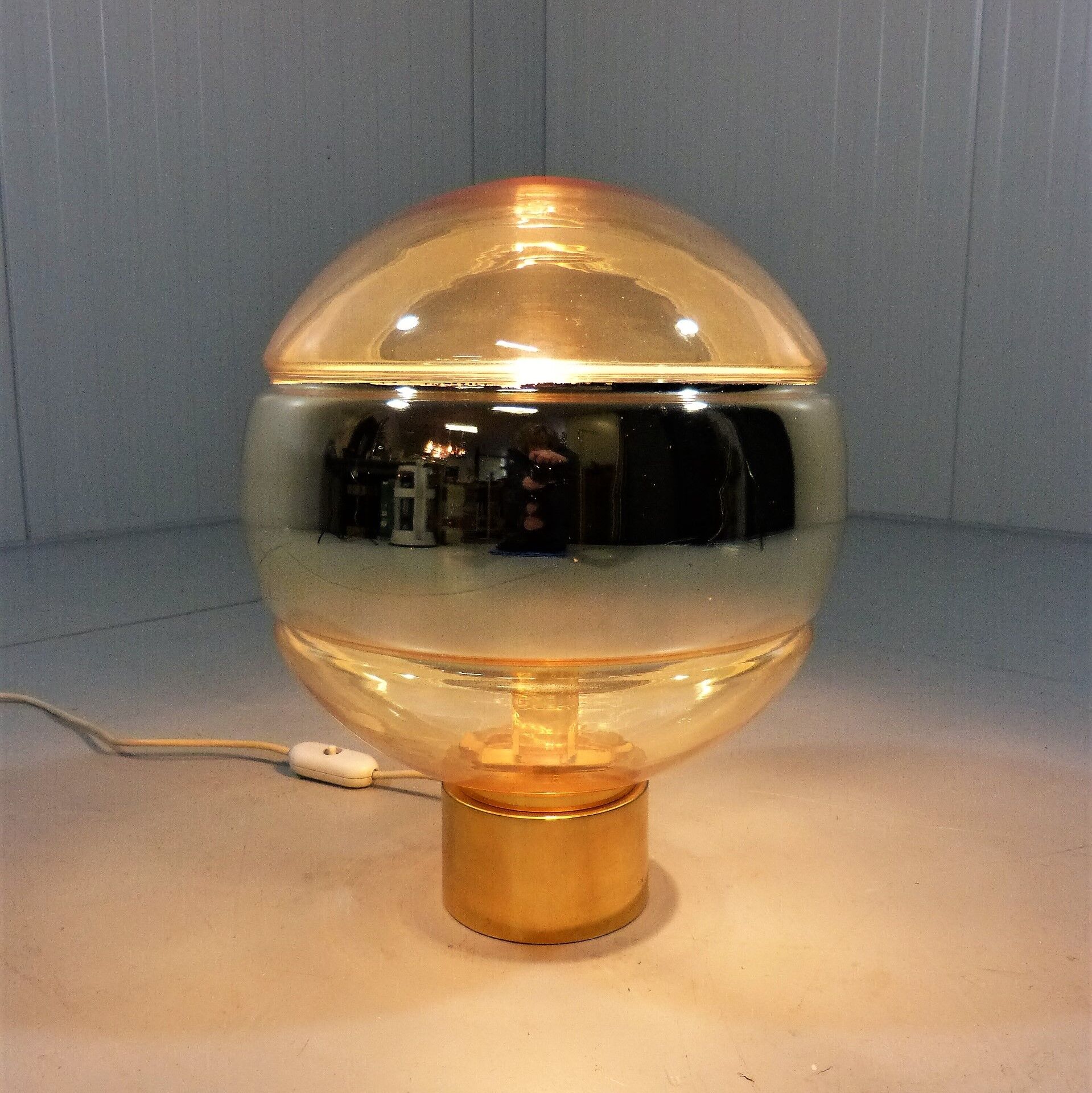 Peill & Putzler glass table lamp 1960’s