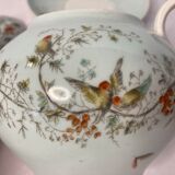 2208380 Small teapot Chinese porcelain and its cut early twentieth century