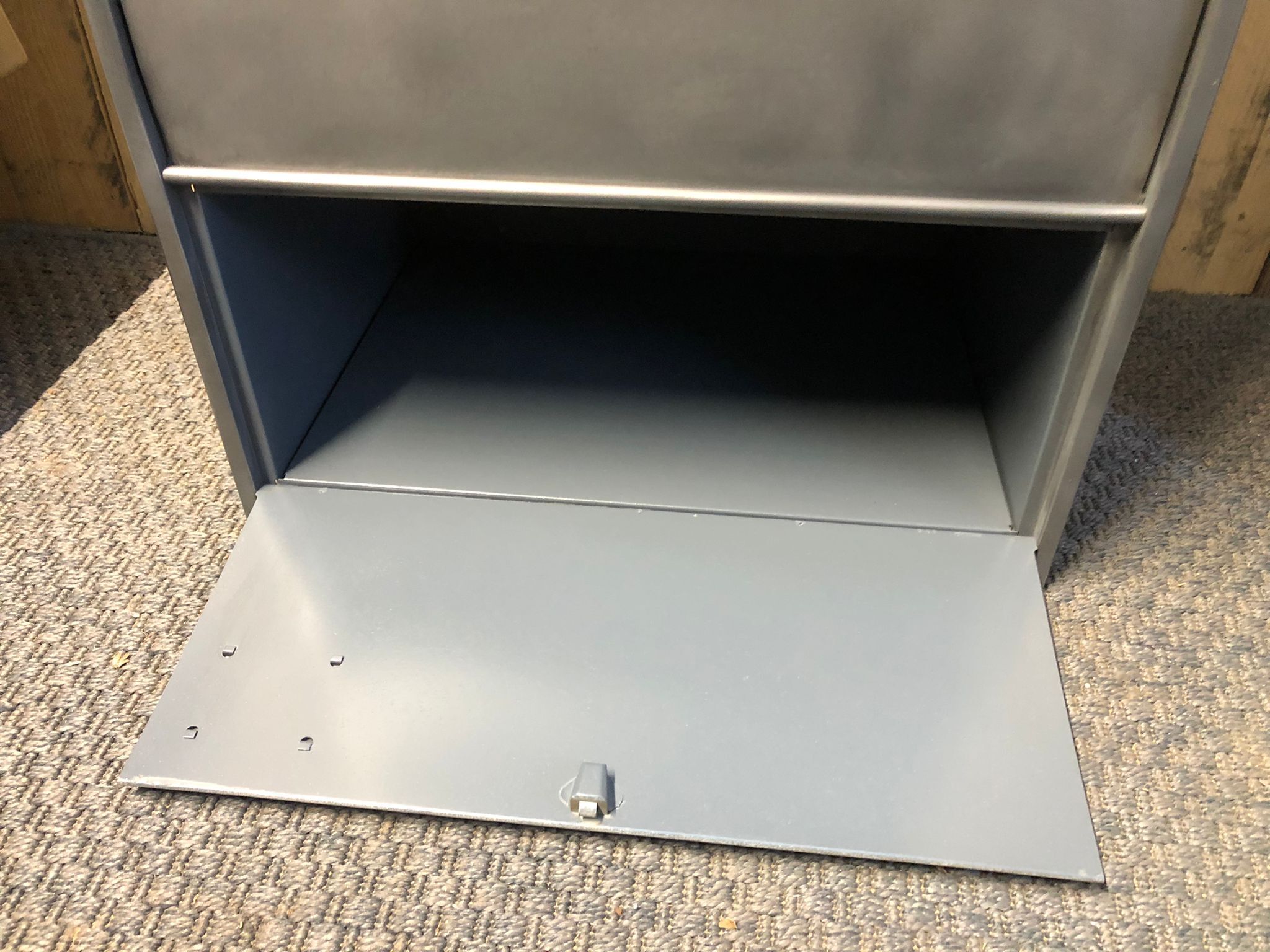 Storage valve cabinet Atal industrial shoe, metal wood