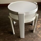 Pull-out tables Italian design 1960 Kastilia space age